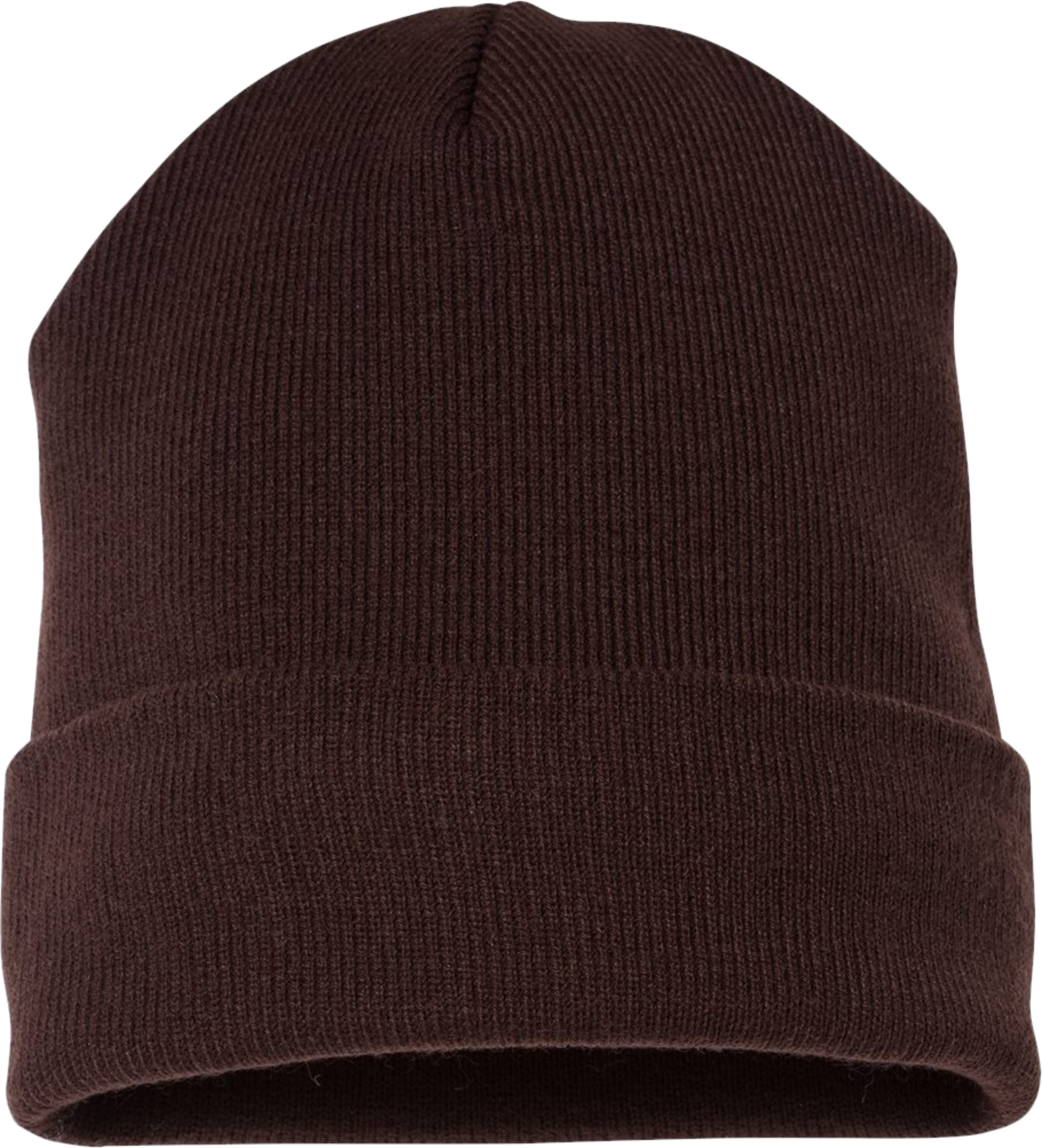 Brown Cuffed Beanie image 0