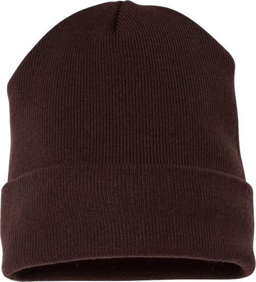 Brown Cuffed Beanie image 0
