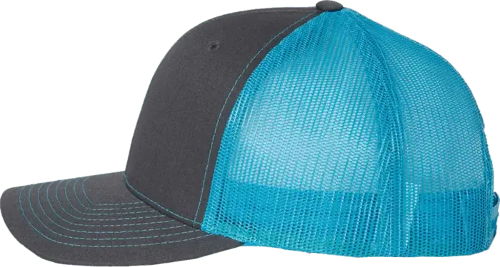 Charcoal Neon Blue image 1