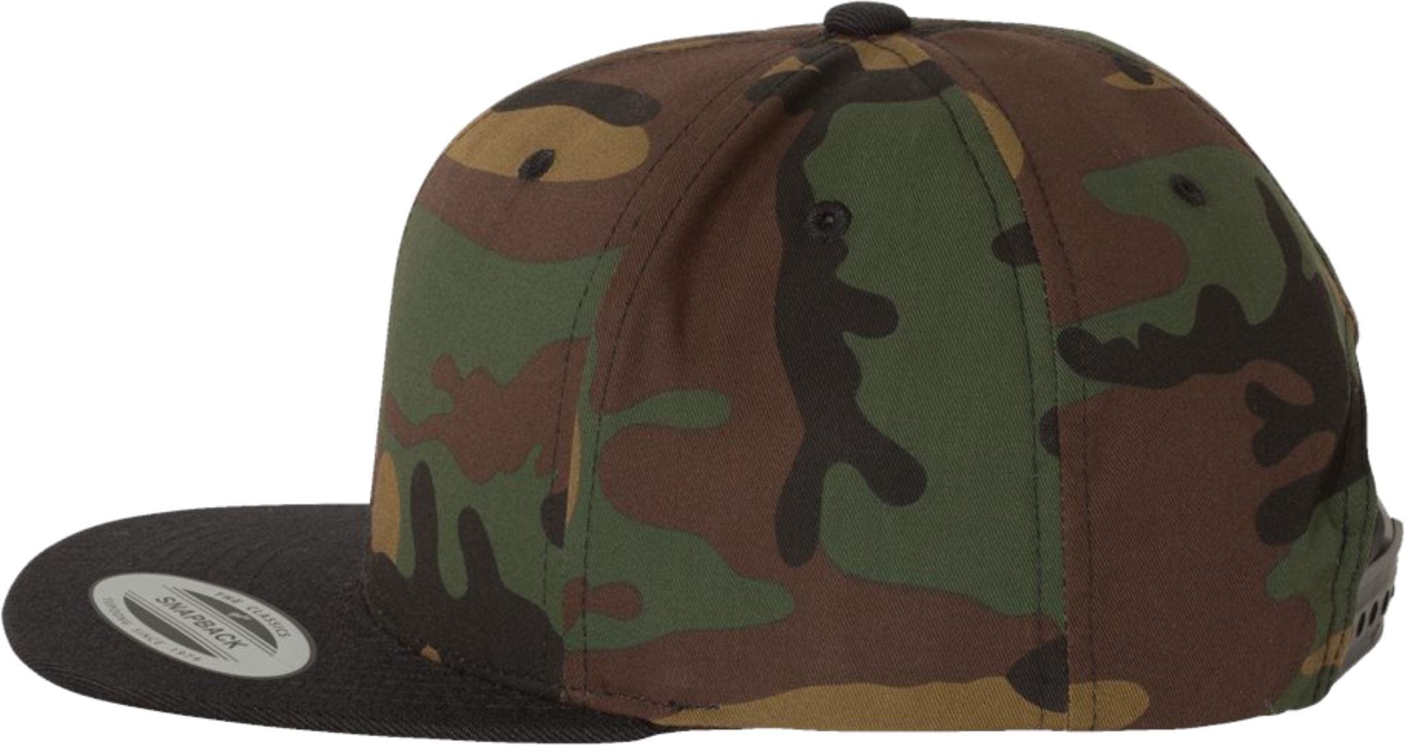 Camo/Black YP Classic Flat  Bill - My Store