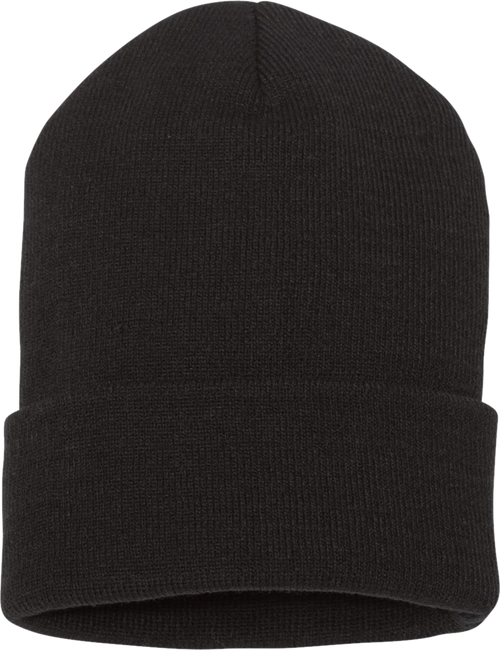 Black Cuffed Beanie image 0
