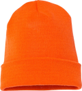 Blaze Orange Cuffed Beanie image 0