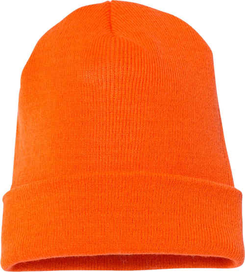 Blaze Orange Cuffed Beanie image 0